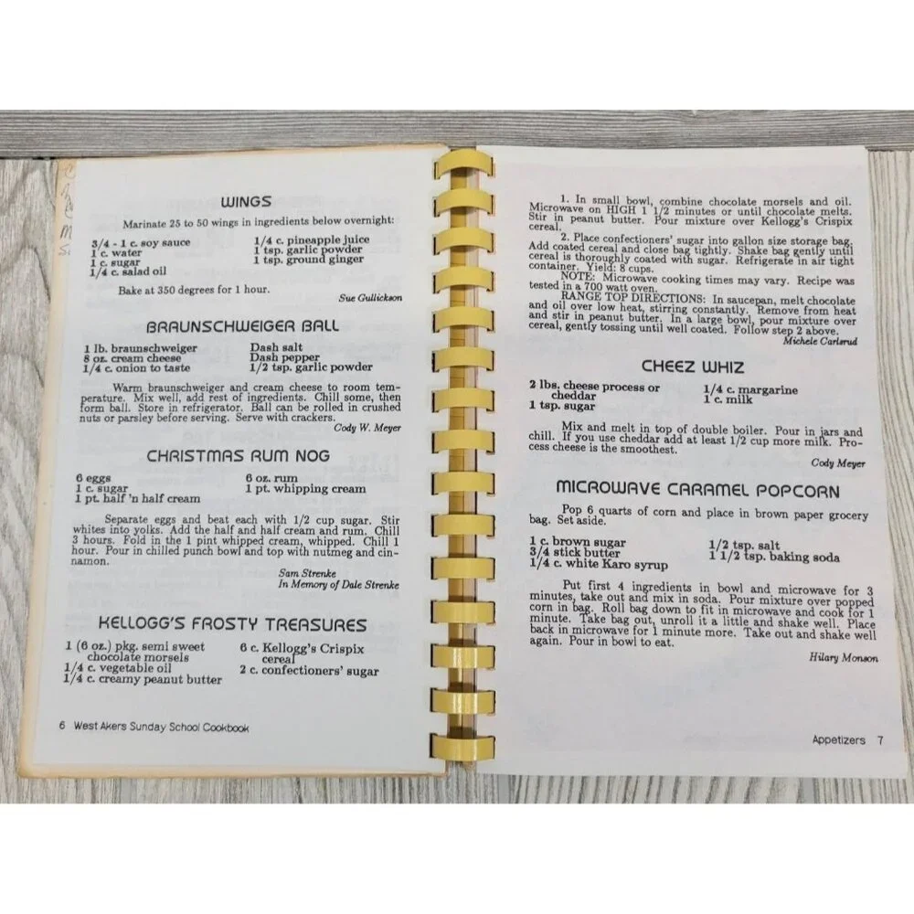 4 Cookbooks Recipe Church School Lutheran Ministry Wisconsin South Dk Kansas Vtg